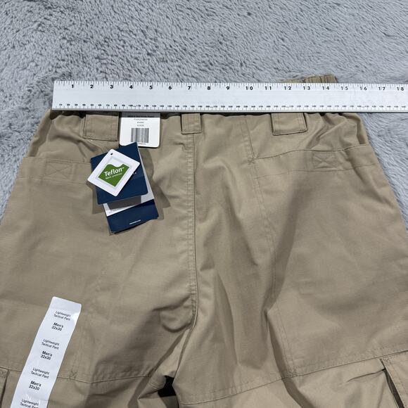 Propper Pants Mens 32x30 Khaki Tactical Cargo Soil Stain Resistant Teflon Work - Picture 7 of 13